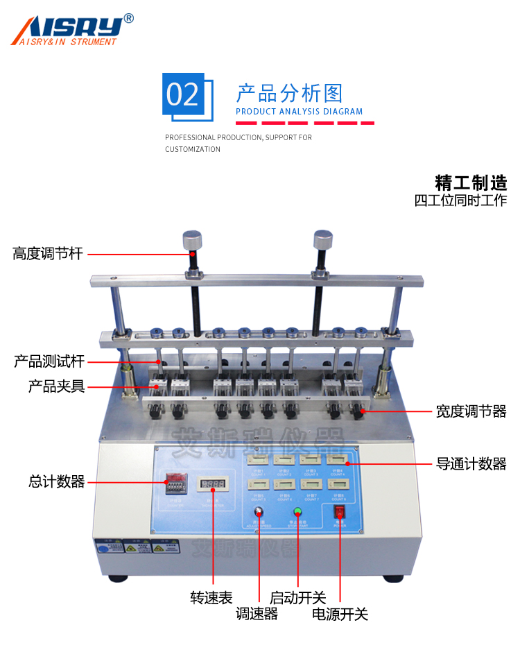 按鍵壽命（mìng）試驗機（jī）